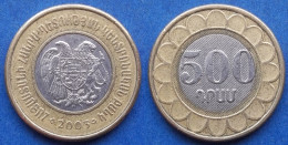 ARMENIA - 500 Dram 2003 KM# 97 Independent Republic (1991) - Edelweiss Coins - Armenien