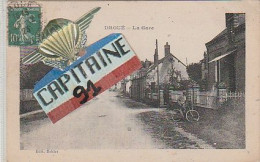 CPA  DROUE LOIR ET CHER LA GARE. X X - Droue