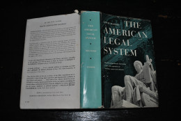 Mayers, Lewis THE AMERICAN LEGAL SYSTEM THE ADMINISTRATION OF JUSTICE IN THE UNITED STATES Dédicace 1961 Scarce Rare - 1950-Heden