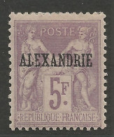 ALEXANDRIE N° 18 NEUF*  CHARNIERE  / Hinge / MH - Unused Stamps