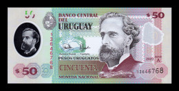 Uruguay 50 Pesos Uruguayos 2020 Pick 102a Serie A Polymer Sc Unc - Uruguay