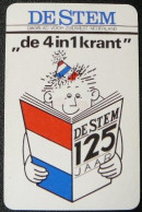 2 Jokers    De Stem   Dagblad Zuid-West Nederland - Carte Da Gioco