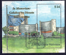 UNO Wien 1999 - Dag-Hammarskjöld-Medaille, Block 11, Gestempelt / Used - Used Stamps