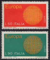 Italia / Italia 1970    Z01970J **/MNH Italia 1970 "Tejidos" (2 Sellos) Nº1047/ - 1961-70: Neufs