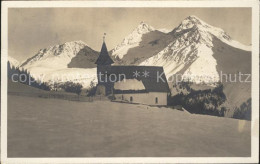 11781409 Inner Arosa Kirchlein Mit Furkahoerner Innerarosa - Autres & Non Classés