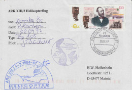 Germany  Heli Flight Norske Or To Polarstern 02.09.1997 (JS151A) - Vols Polaires