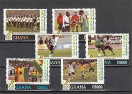 Ghana Nº 3155 Al 3160 - Ghana (1957-...)