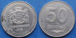 GEORGIA - 50 Thetri 2006 KM# 89 Independent Republic (1991) - Edelweiss Coins - Georgien