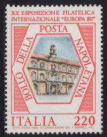 Italia / Italia 1980 Correo 1417 **/MNH 20º Exposicion Filatelica Internacional - 1971-80: Neufs