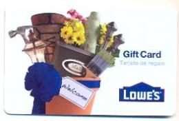 Lowe's, U.S.A., Carte Cadeau Pour Collection, Sans Valeur, # Lowes-10 - Tarjetas De Fidelización Y De Regalo