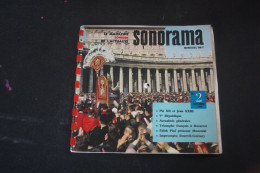 SONORAMA N°2 1958 EDITH PIAF.MOUSTAKI.BOURVIL.GUETARY.MICHELE BOEGNER ET +.VARIANTE - Formats Spéciaux