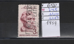 PRIX FIXE Obl  658 YT 745 MIC 1114 SCO 1113 GIB Abraham Lincoln 1959  58A/08 - Used Stamps