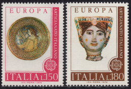 Italia / Italia 1976 Europa    **/MNH Italia 1976 "Artesania" (2 Sellos) Nº1262 - 1971-80: Neufs