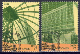 UNO Wien 2000 - 55 Jahre UNO, Nr. 309 - 310, Gestempelt / Used - Usati