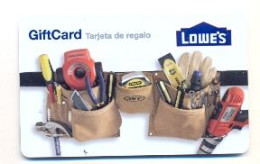 Lowe's, U.S.A., Carte Cadeau Pour Collection, Sans Valeur, # Lowes-18 - Tarjetas De Fidelización Y De Regalo