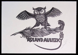 EX LIBRIS  ERHARD ZIEROLD Per  ROLAND AULITZKY L27b-F01 - Exlibris