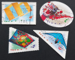 Canada 1999  USED  Sc 1811a-d    4 X 46c Kites - Gebruikt