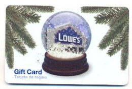 Lowe's, U.S.A., Carte Cadeau Pour Collection, Sans Valeur, # Lowes-25 - Tarjetas De Fidelización Y De Regalo