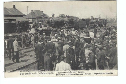 Contich  21 Mai 1908 - Terrible Accident De Chemin De Fer - Vue Générale De La Carastrophe - Kontich