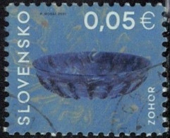 Slovaquie 2021 Oblitéré Used Bol En Verre Romain Village De Zohor Y&T SK 813 SU - Used Stamps