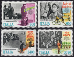 Italia / Italia 1988 Correo 1791/94 **/MNH Cine Neorrealista Italiano (4 Sellos - 1981-90: Neufs