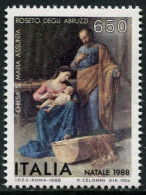 Italia / Italia 1988 Correo 1798 **/MNH Navidad   - 1981-90: Neufs