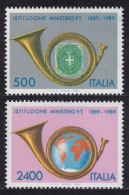 Italia / Italia 1989 Correo 1820/21 **/MNH Centenario De La Creación Del Minist - 1981-90: Neufs