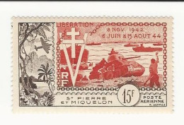 Saint-Pierre Et Miquelon - 1954 Anniversaire De La Libération- N° PA22 ** - Neufs