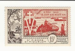Saint-Pierre Et Miquelon - 1954 Anniversaire De La Libération- N° PA22 ** - Nuevos