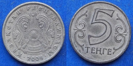 KAZAKHSTAN - 5 Tenge 2004 KM# 24 Independent Republic (1991) - Edelweiss Coins - Kazachstan
