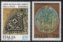 Italia / Italia 1990 Correo 1886/87 **/MNH Patrimonio Artistico Y Cultural Ital - 1981-90: Neufs