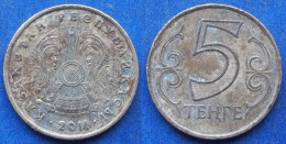 KAZAKHSTAN - 5 Tenge 2011 KM# 24 Independent Republic (1991) - Edelweiss Coins - Kazajstán