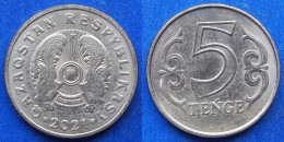 KAZAKHSTAN - 5 Tenge 2021 Independent Republic (1991) - Edelweiss Coins - Kazakhstan