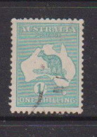 AUSTRALIA    1929   1/--  Blue  Green   Wmk  W7    USED - Gebraucht