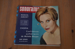 SONORAMA N° 18 AVR 1960 MICHELE MORGAN MARCEL AMONT CHOPIN WERNER JEANNE MOREAU ET + - Special Formats