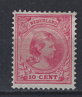 Nederland Netherlands Pays Bas Niederlande Holanda 37 MLH/ongebruikt ;  Wilhelmina 1891 - Unused Stamps