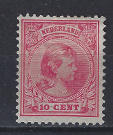 Nederland Netherlands Pays Bas Niederlande Holanda 37 MLH/ongebruikt ;  Wilhelmina 1891 - Ungebraucht