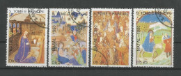 St Tome E Principe 1990 Christmas Y.T. 1006/1009 (0) - Sao Tome Et Principe