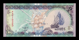 Maldivas Maldives 5 Rufiyaa 2011 Pick 18e Sc Unc - Maldiven