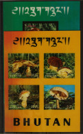 Bhutan Block 61 Und 62 Postfrisch Pilze #GH089 - Bhoutan