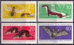 DDR - MAMALS  BATS - **MNH - 1962 - Fledermäuse