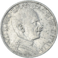 Italie, 2 Lire, 1923 - 1900-1946 : Victor Emmanuel III & Umberto II