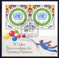 UNO Wien 2001 - 50 Jahre UNPA, Block 15, Gestempelt / Used - Used Stamps