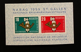 Schweiz 1959 NABAG Mi. Block 16 Postfrisch/** MNH - Ungebraucht