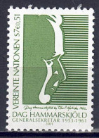 UNO Wien 2001 - Dag Hammarskjöld, Nr. 341, Postfrisch ** / MNH - Unused Stamps