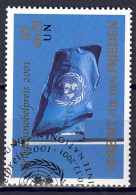 UNO Wien 2001 - Friedensnobelpreis, Nr. 350, Gestempelt / Used - Usati