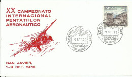 ESPAÑA, SOBRE  CONMEMORATIVO  AÑO 1973 - Cartas & Documentos