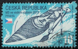 République Tchèque 2013 Oblitéré Used Championnats Du Monde De Slalom De Kayak Y&T CZ 686 SU - Used Stamps