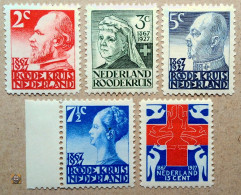 1927 Niederlande Mi.196-200 A /*/** - Unused Stamps