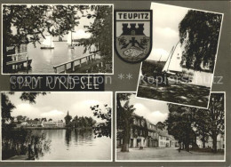 72343426 Teupitz Ortspartie See Segelboot Wappen Teupitz - Teupitz